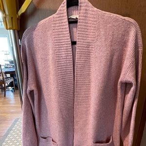 Loft open long cardigan